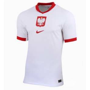 Poland Replica Home Stadium Shirt Euro 2024 Short Sleeve